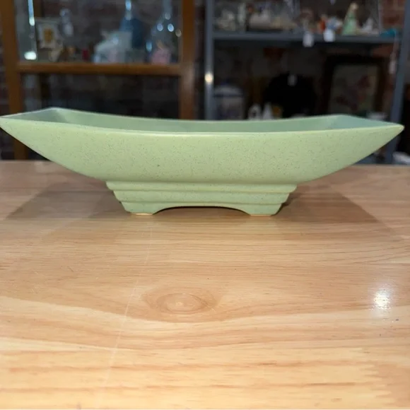 McCoy Green Planter Pottery USA - Picture 5 of 10